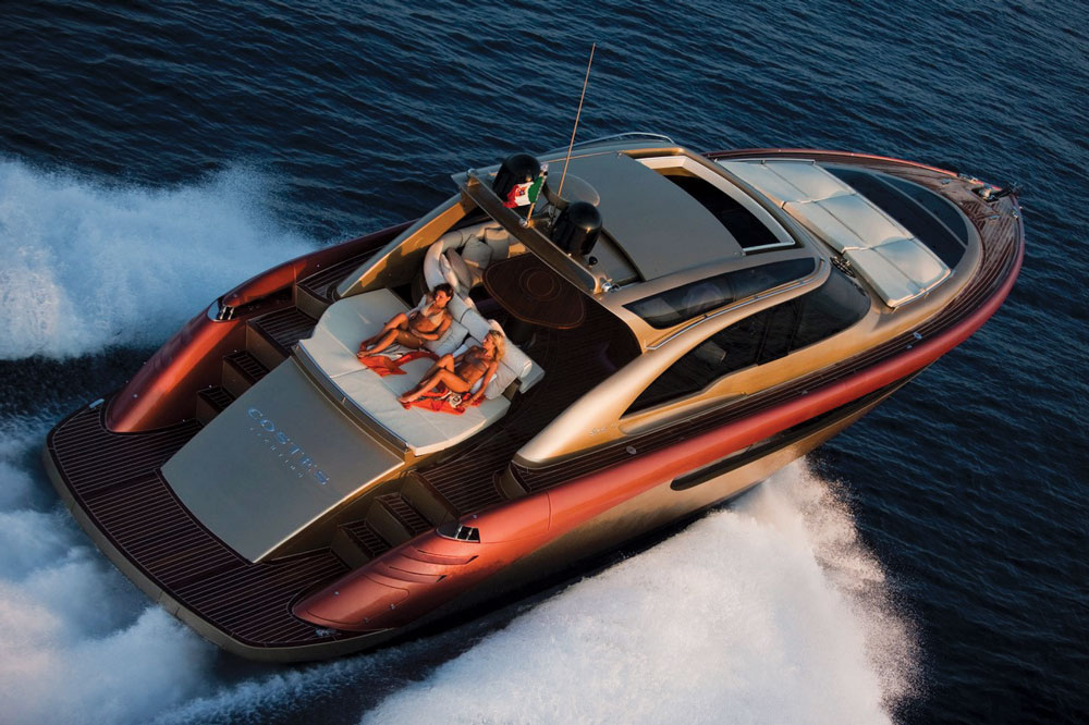 Caovilla's luxurious yacht, Galatea